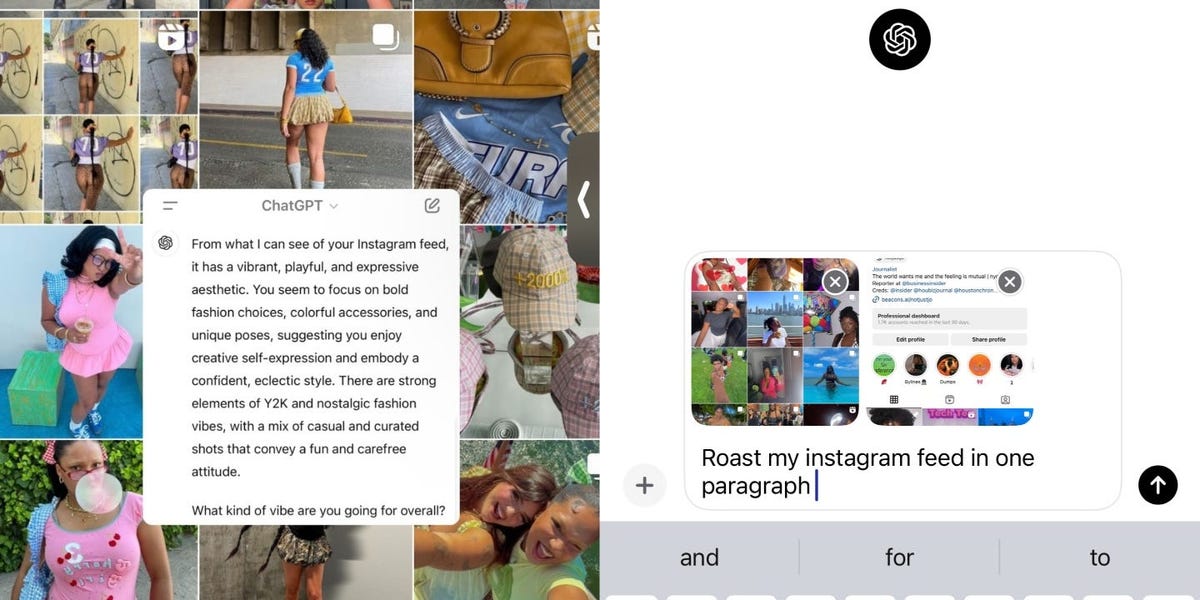 Influencers are asking ChatGPT to roast their profiles. Here's what it said about mine.