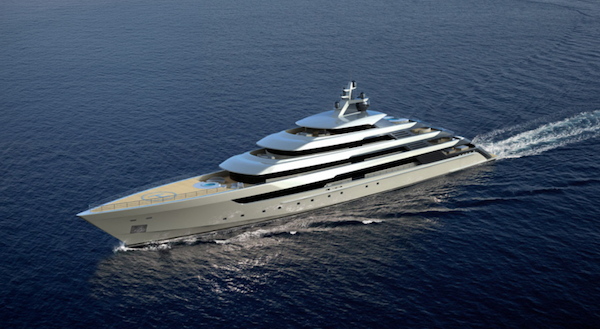 Mulder Design shares first details of flagship 115m White Coral superyacht design