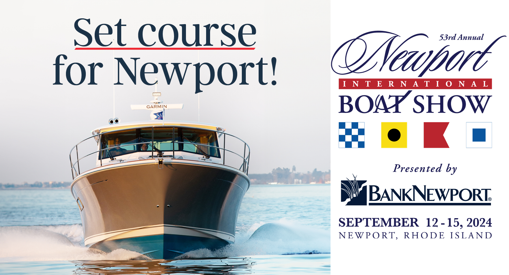 The 2024 Newport International Boat Show is almost here!