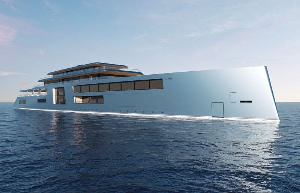 Introducing Sinot’s 138 metre super yacht concept Inspire