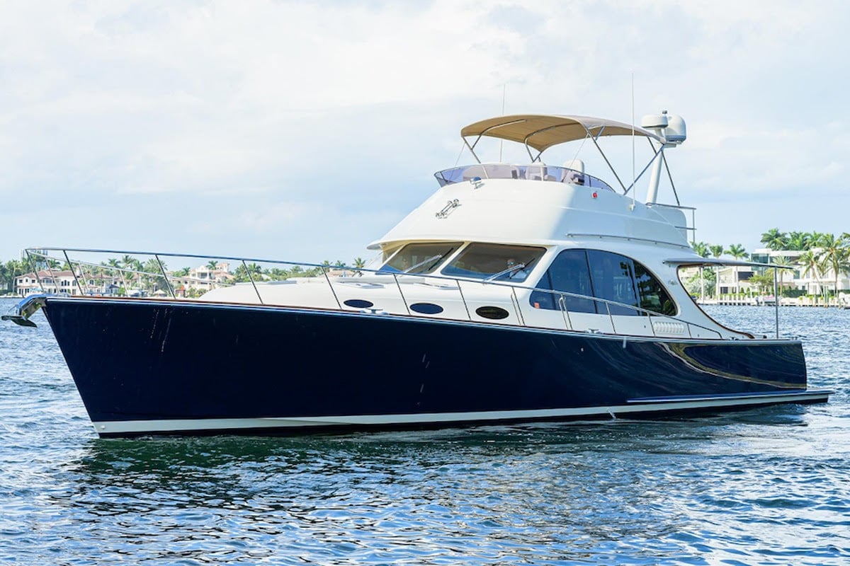 Palm Beach 55 Flybridge: Asking Price $2.499 million