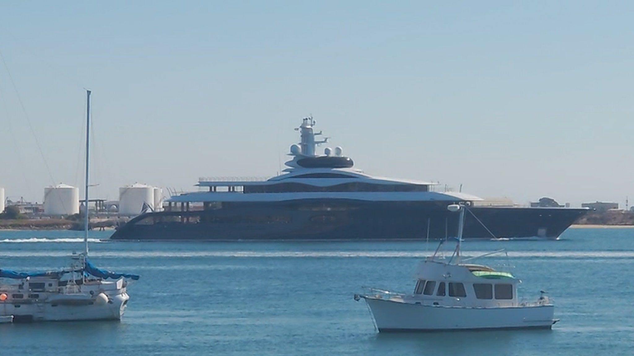 Mark Zuckerberg's MegaYacht 'Launchpad' Sets Sail in San Diego Bay, on Video