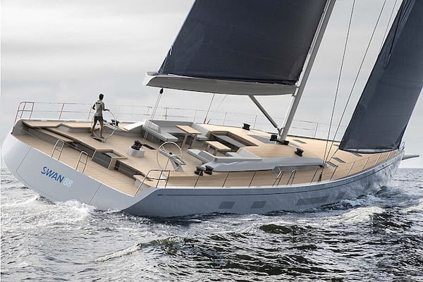 Nautor Swan announces the sale of four maxi yachts