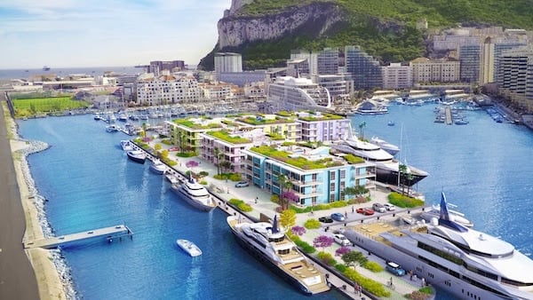 Marina Projects unveils new superyacht berth redevelopment plans in Gibraltar