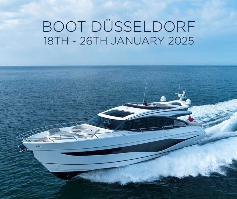 Have you seen the Princess Yacht line-up for Dusseldorf Boat Show?